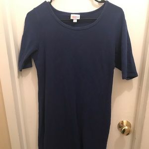 Lularoe Royal Blue Julia Dress/Tunic